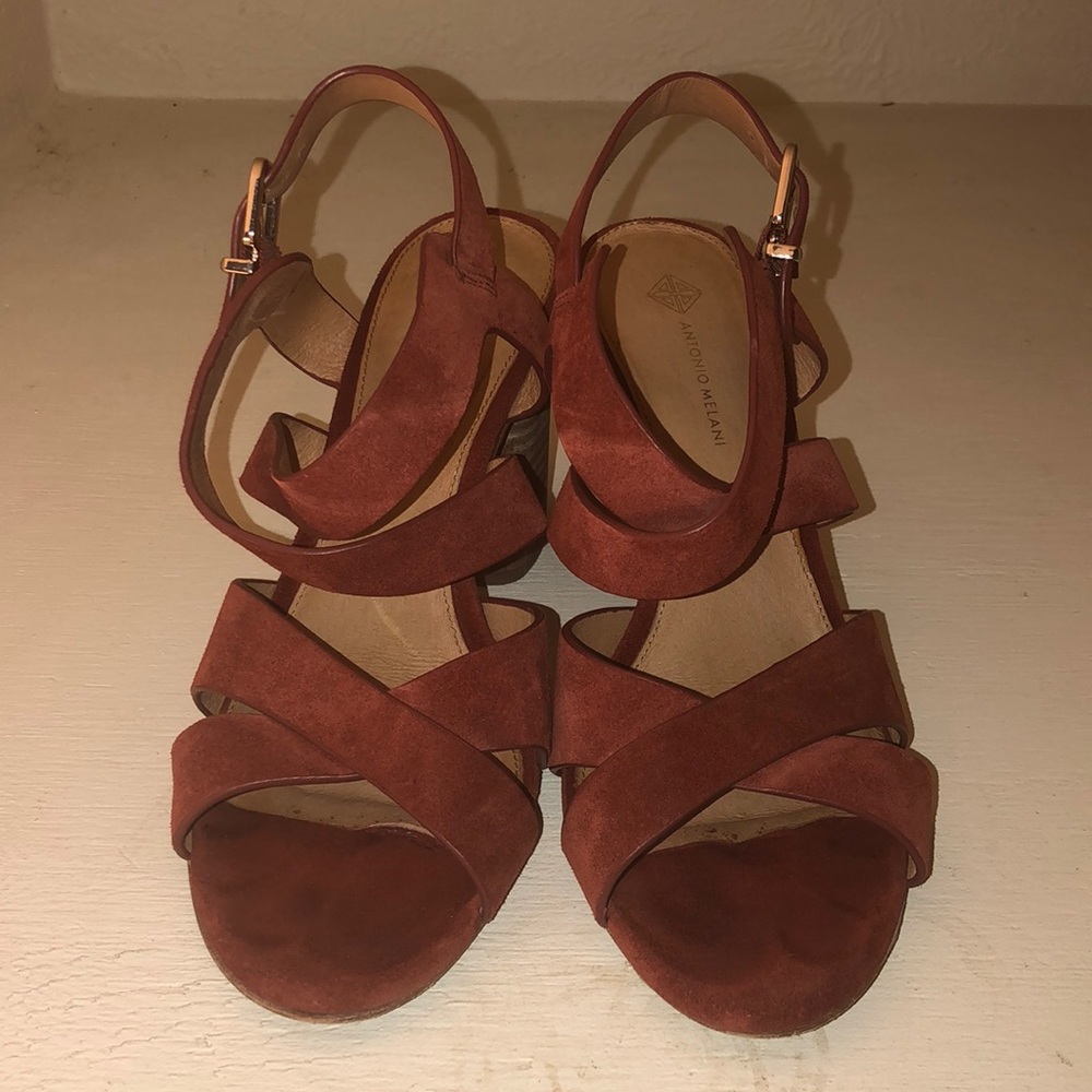 Antonio Melani Strapy Block Heals